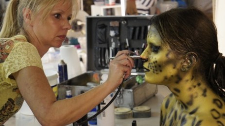 Bodypainting als Faschingsevent Bodypainting als Faschingsevent